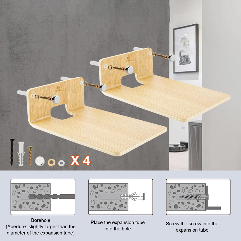 2 حزمة المتكلم جدار يتصاعد رف الكتب مكبرات الصوت رفوف عائمة جدار جبل حامل مكبر الصوت ل Edifier R1280T/R1280DB/R1700BT