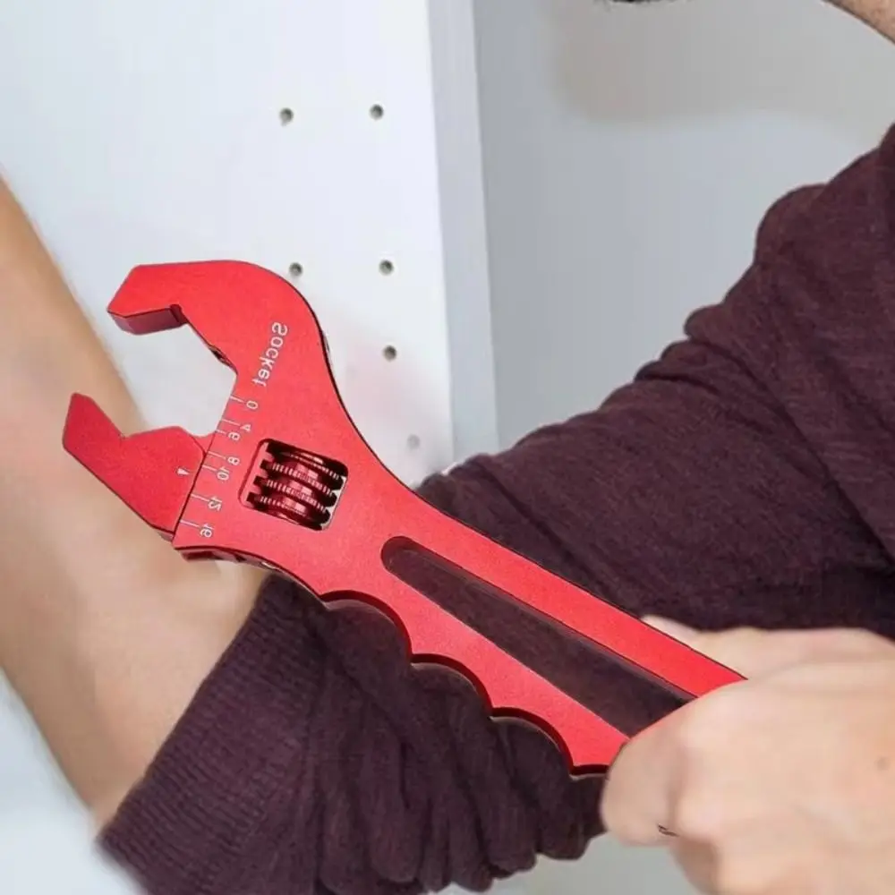 

Lightweight Adjustable Wrench Aluminum 3AN-16AN AN Hose Fitting Spanner Red/Blue/Black Repair Tools Oil Hose End Fitting Spanner