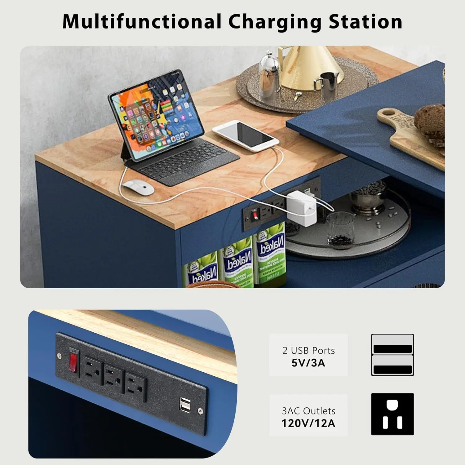 Thumbnail 4 - #12 Best Kitchen Island Carts to Buy In 2026
