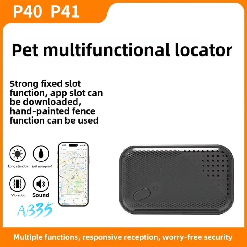 

AB35-GPS Pet Tracker Smart Collar Pet Waterproof Anti-Loss Device Pet Tracker For Dogs/Cats