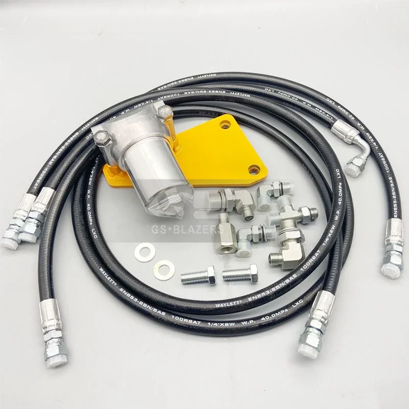 

excavator For Komatsu PC200 PC210 PC220 PC240 PC270 PC300 PC350 -7/8 retrofit leader Filter element assembly