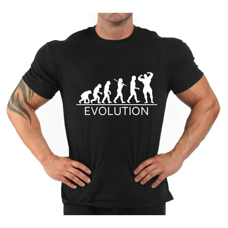 

Футболка Evolution для бодибилдинга и фитнеса в тренажерном зале