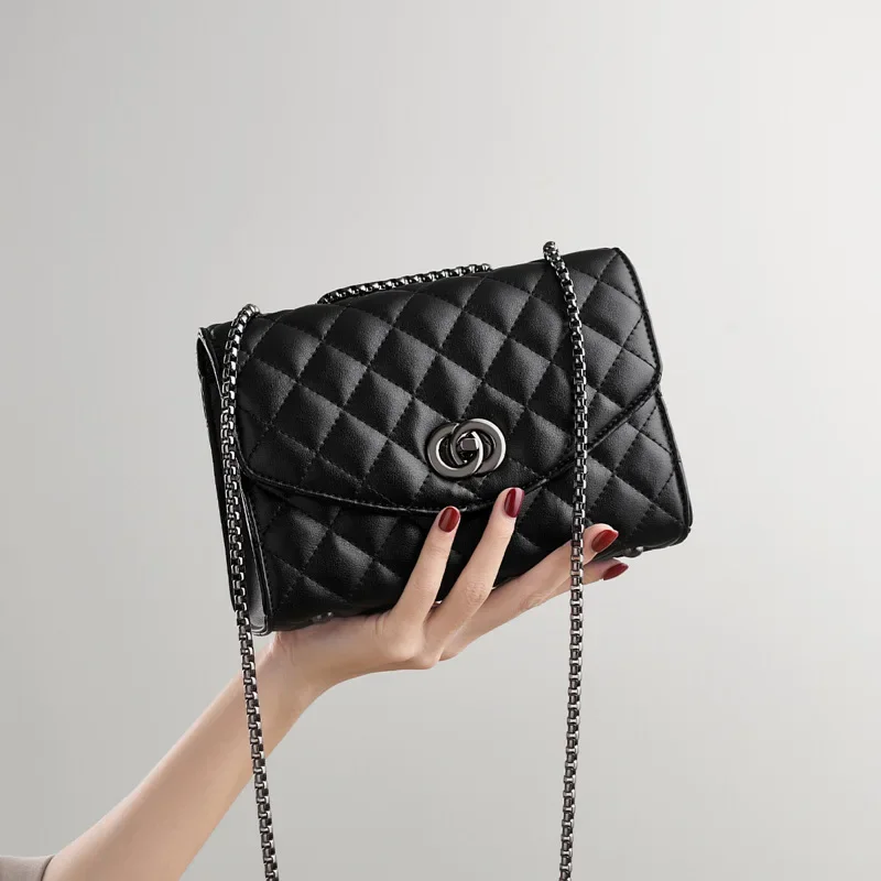 

Asual shoulder bag 2024 new co Vintage style handbag Chanel-style for Workplace dinner