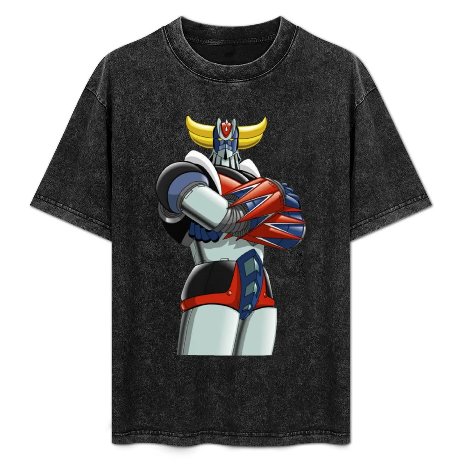 Goldrake T-Shirt tees vintage anime shirt Short sleeve tee men