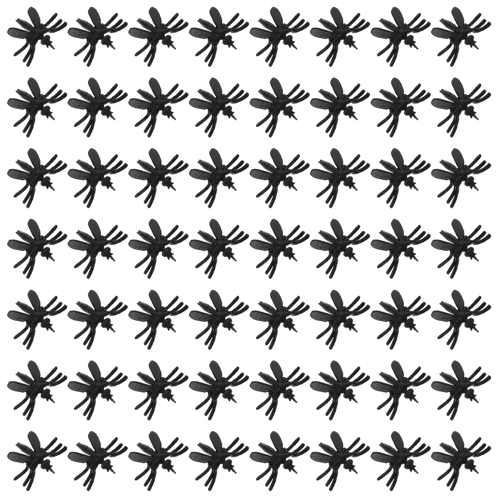 

200 Pcs Halloween Funny Toys Plastic Small Mosquito Statue Miniature Adorable Insect Prank Stuff for Kids Model Child