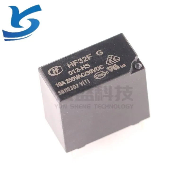 Hf32f-g-012-hs реле 5 В, 12 В, 24 В, оригинальный новый источник питания переменного/постоянного тока DIP, 4-контактный, 5-контактный