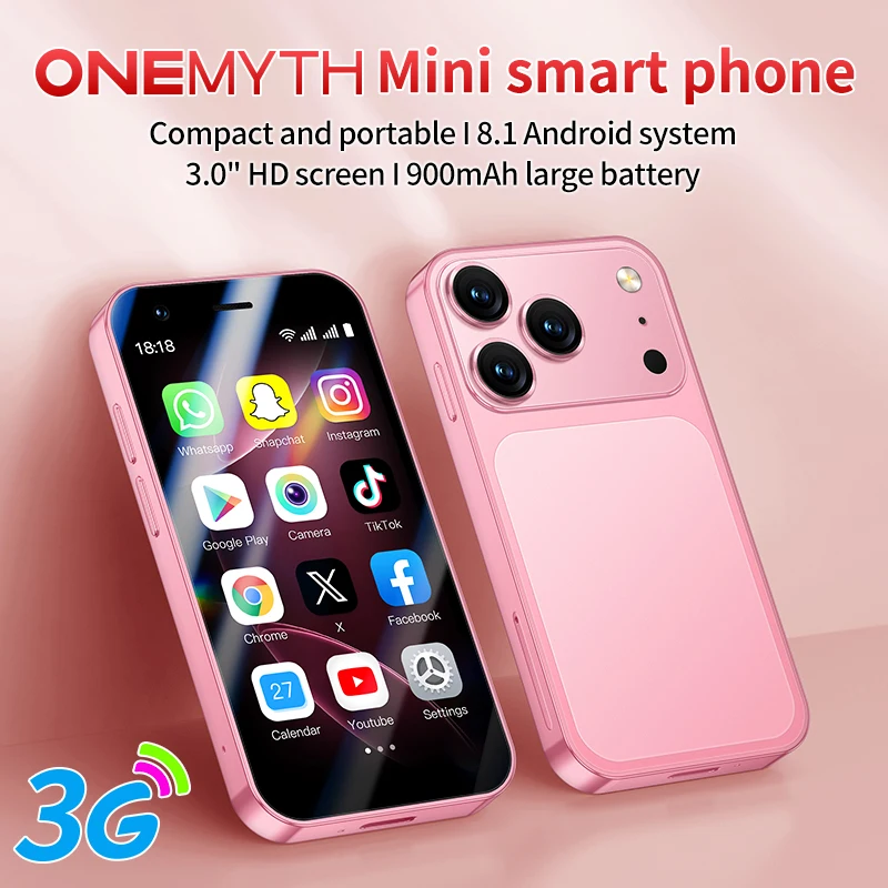 ONEMYTH A17 Mini Android 8.1 SmartPhone 3.0'' 2GB RAM 16GB ROM