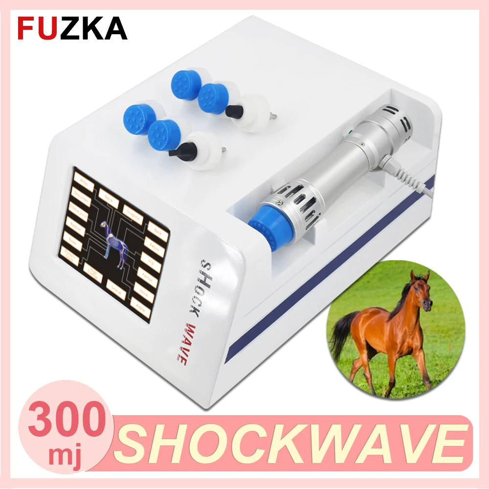 

300mj Shockwave Therapy Machine For Horse and Animals Pain Relief Shock Wave Equipment Veterinaria Body Massager