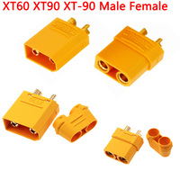 1pair 1pcs XT60 XT90 XH60H-M battery connector kit male and female With Sheath Housing Gold Plated Banana Plug for RC parts