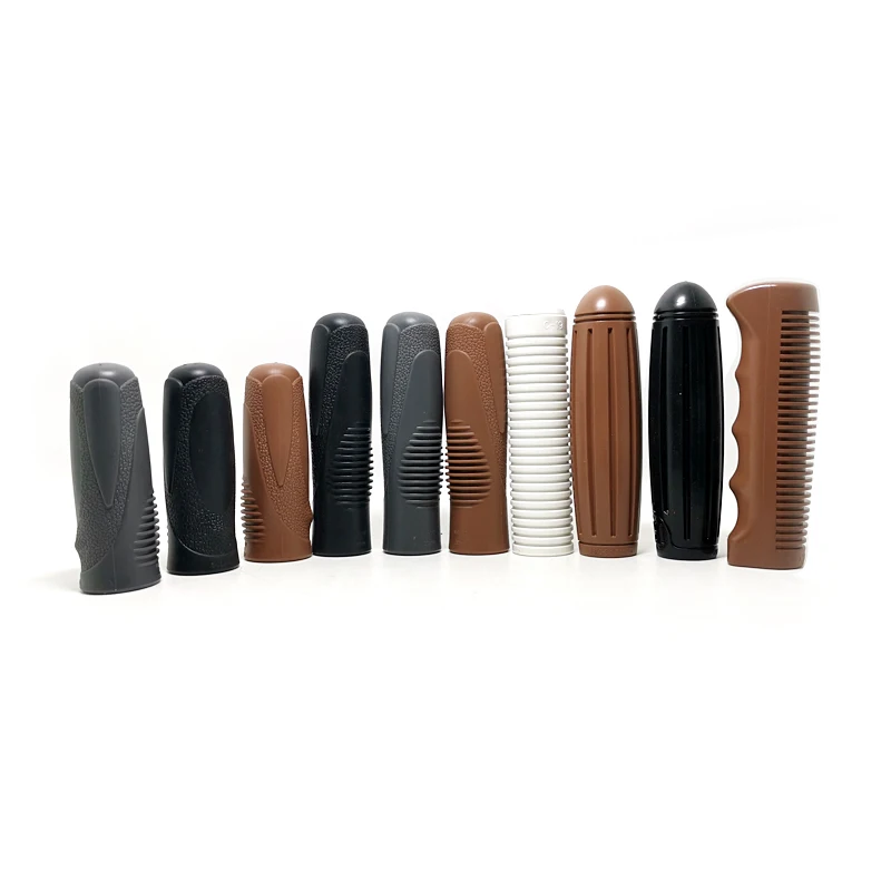 Q029 Bike Grips Retro Vintage Bike City Bicycle Grips Comfortable Classic Old Models Folding Non-slip Rubber Shock Absorbers