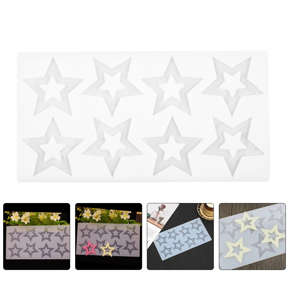 

Star Shaped Silicone Mold Baking Chocolate Candy Molds High Temp Resistant Food Grade Nonstick Easy Clean for Cake Cookies