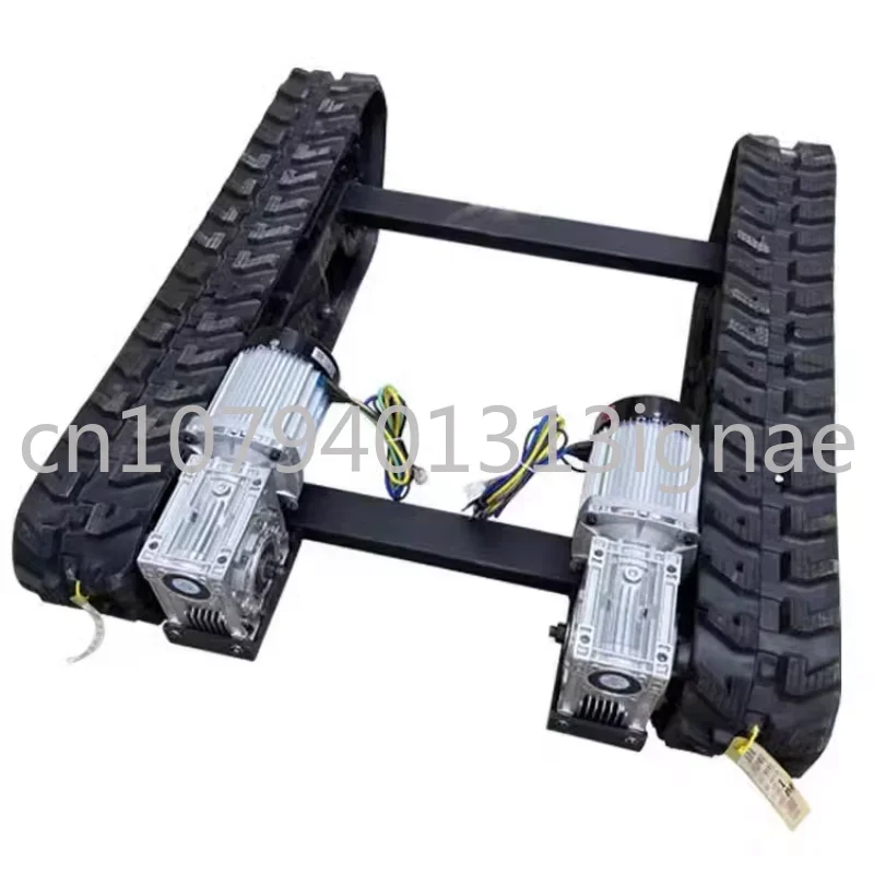 Dual motor drive remote control tracked transportation chassis, mountain climbing tiger, all terrain climbing king