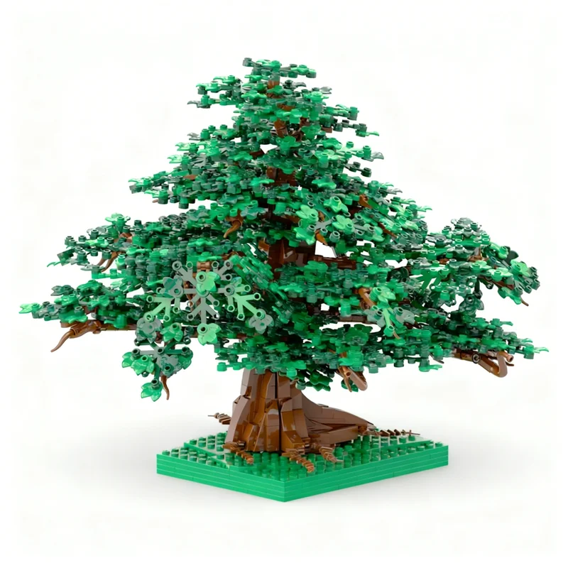 1414ピース MOC 大きな古木のオーク ホビット ロード・オブ・ザ・リング モデル 組み立てブロック 建築 クリスマスギフト おもちゃ 教育玩具