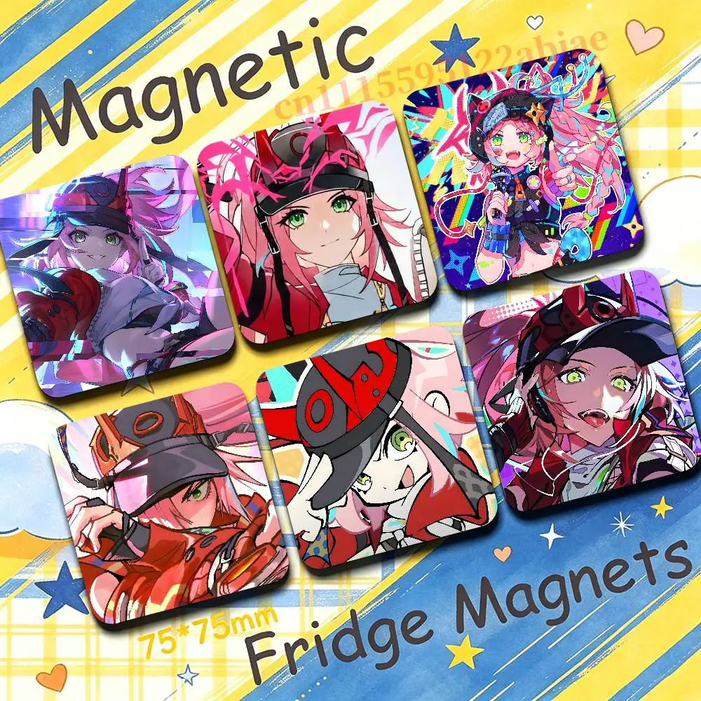 R-Rappa H-Honkai Star Rail Refrigerator Magnets the Perfect Choice for Home Create Warm Cozy Home Decor Gifts