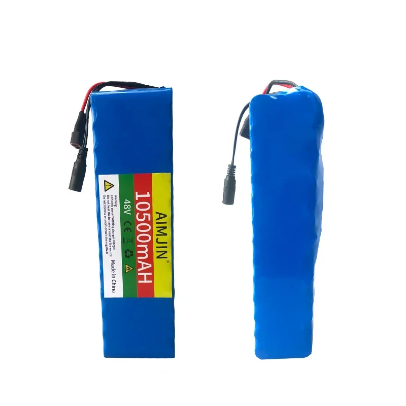 13S3P 48V 10.5Ah 18650 Lithium  Battery Pack 10500mAh 1500W High Power with BMS