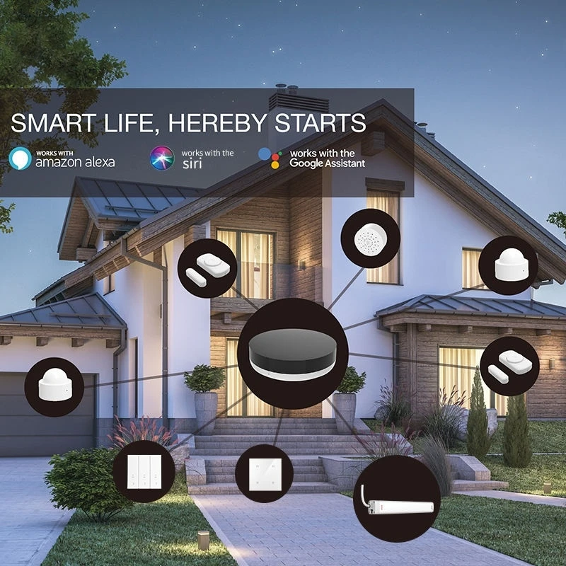 Modern Secure Whole Home Automation Integrated Control System Safe WIFI Alexa & Google Smart Home Integration