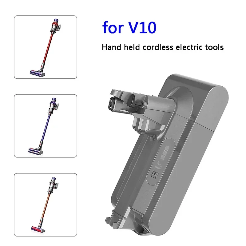 

High-Capacity 28000mAh 25.2V Replacement Battery | Perfect Fit for Dyson V10 Absolute & V10 Cord-Free Handheld Vacuums