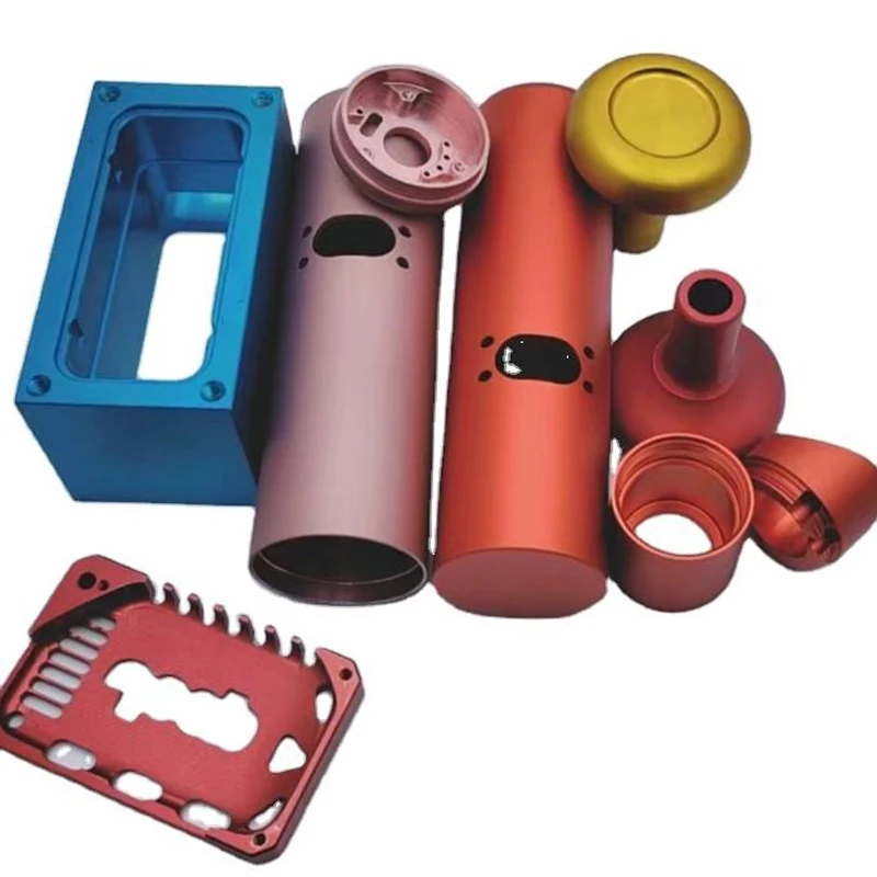High Precision CNC Milling Turning Color Anodized Aluminum Enclosure Casing Custom Electronic Device Housing Machining Parts