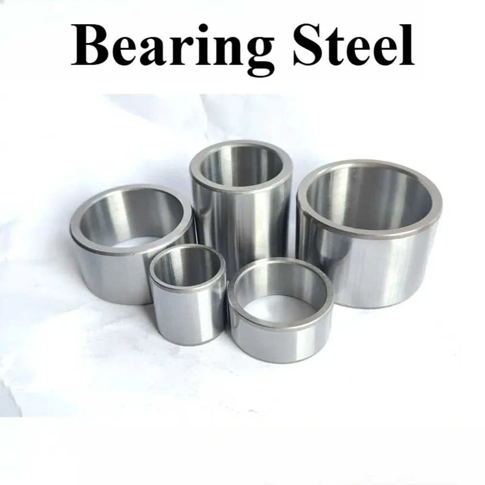 Industrial Wear Resistant Bearing Steel Bushing Hollow Shaft Sleeve for Machinery ID 16 17 18mm, OD 20-32mm, Length 4-50mm