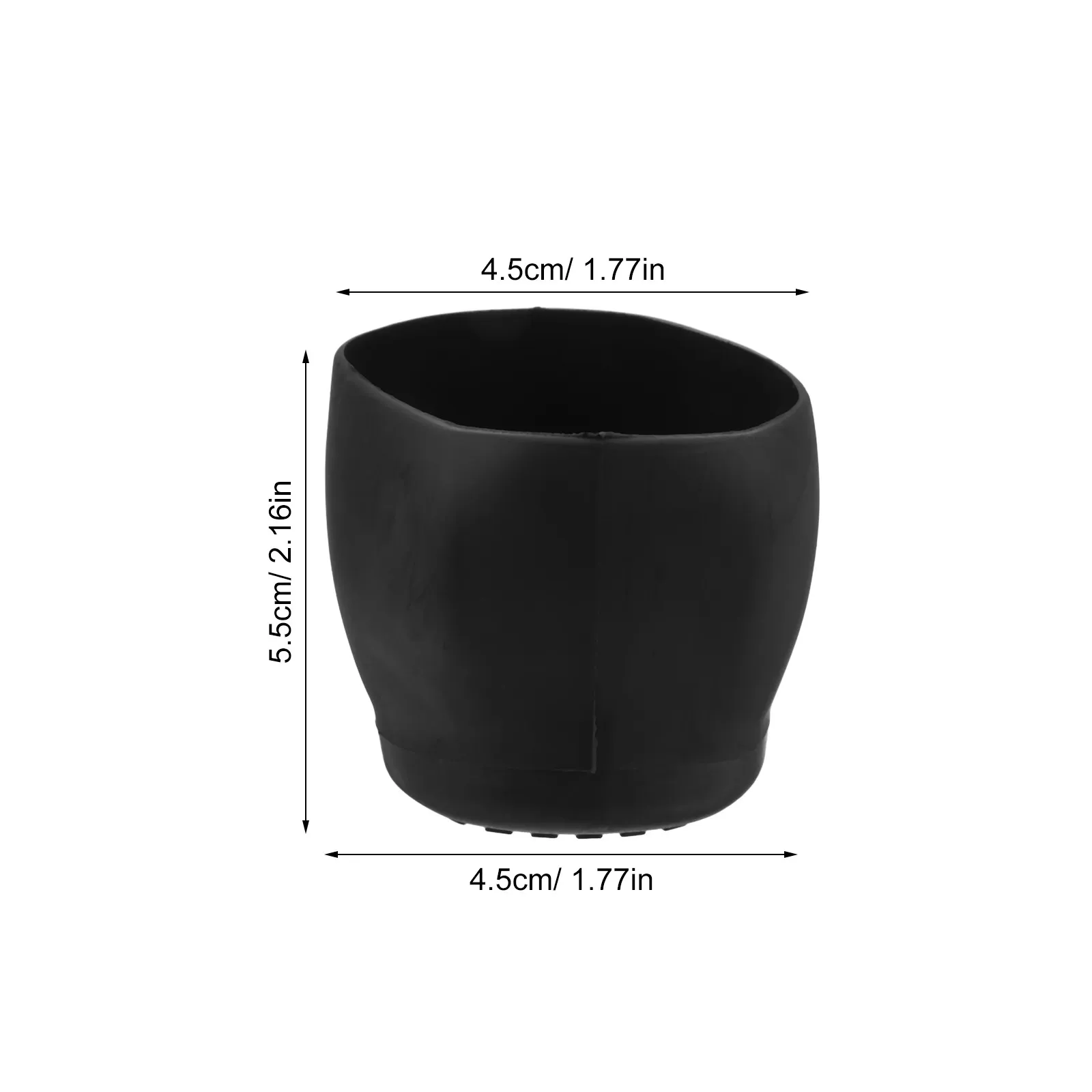 5Pcs Computer Chair Wheel Covers Plastic Feet Caps Noise Reduction Floor Protectors Office Chair Legs Replacement Parts