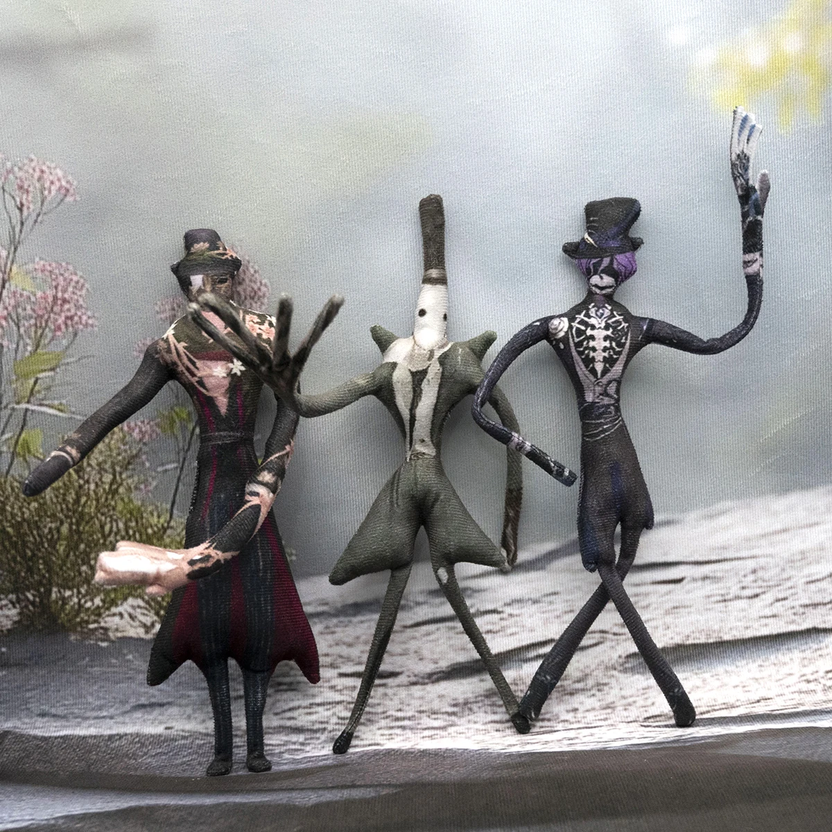 

28cm Game Identity V Plush Doll Anime Jack the Ripper Artist Soft Figure Stuffed Cosplay Toy for Gift