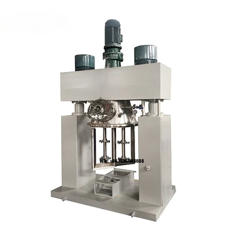 Three Axis Multifunctional Dispersion Mixer Equipment Grease and Lubricant Plasticizer Mixing Machine for Silicone Rubber Making