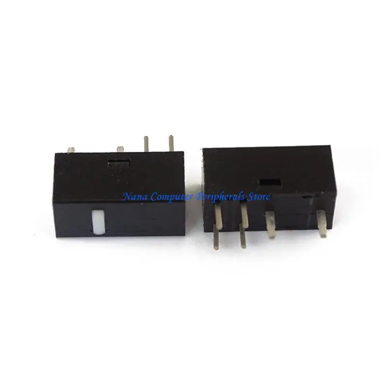 F68C Mouse Momentary Push Button Light Micro Limit Switch 6 Pins 2 Pieces
