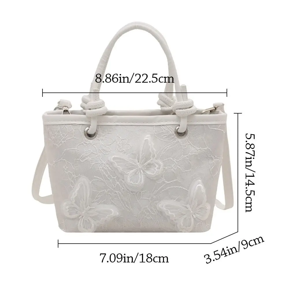 حقائب كتف دانتيل إبداعية مطرزة أنيقة حقائب كروس كاجوال متعددة الوظائف للنساء #6