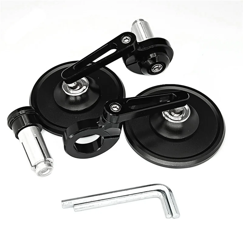

Motorcycle Universal Rearview Mirror Handlebar Sub-Mirror CNC Modified Reversing Mirror Reflector