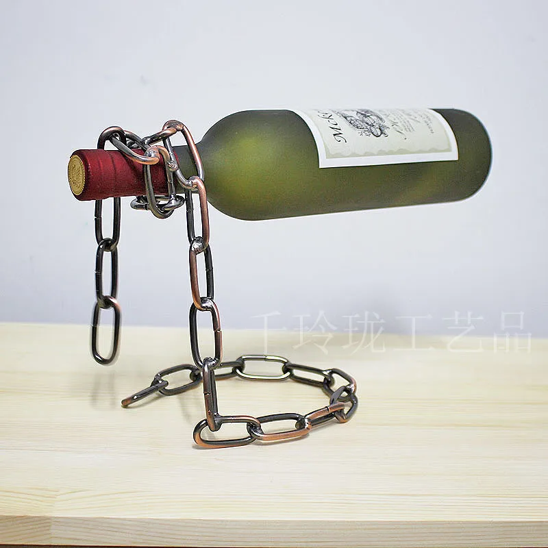 Tieyi Red Wine Rack Decoration Creative Home Decoration Living Room