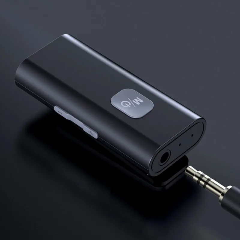 SR11 Clip‑On Bluetooth Audio Receiver, Car AUX Adapter, TF Card Playback Long Standby