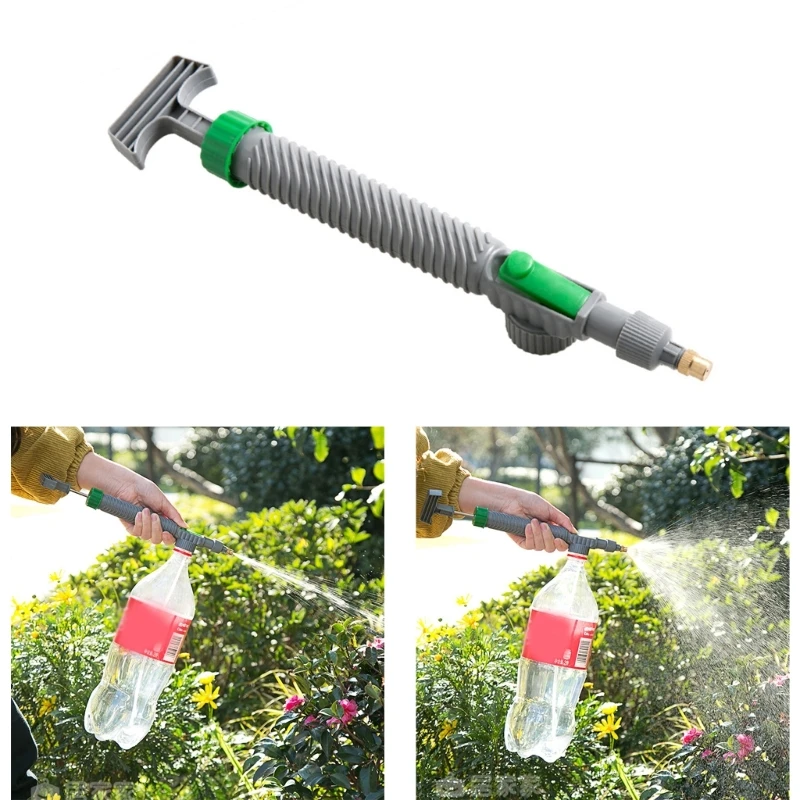 Bottles Sprayer Drink Bottle Head Nozzle Air Manual Sprayer DIY Agriculture Tools Garden Watering Dropship