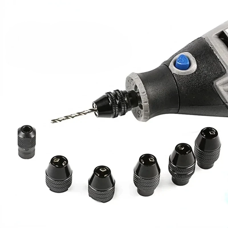 M8/M7 Mini Drill Chuck Accessory for Dremel Rotary Tool and  Grinder   Faster Bit Swaps  Accessoy