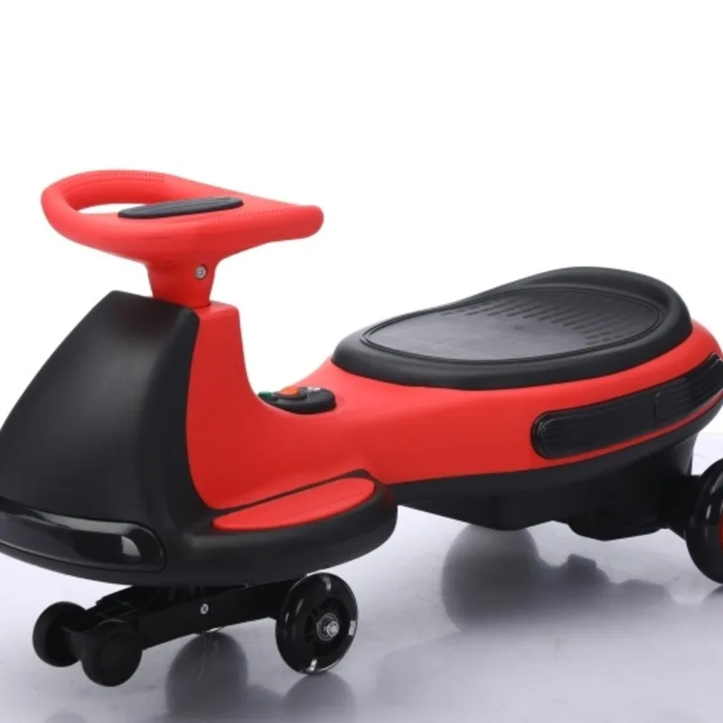 Elektryczny autko dla dzieci 12V z funkcją skręcania, światła LED, muzyka, ochrona przed przewróceniem, dla dzieci od 3 lat, do użytku wewnątrz i na zewnątrz.