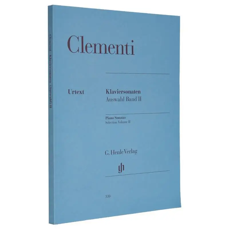 

HN330 Clementi Selected Piano Sonatas 2 Gerlach Sonja Tyson Alan G Henle Verlag 9790201803302 Книга