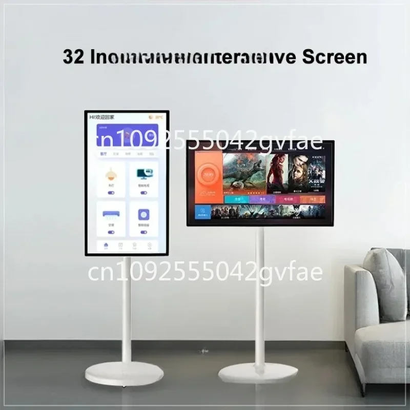 New Smart Touch Screen 21.5/27/32 Inch Stand by Me Wireless Display Android LCD Monitor With Built-in 5H Battery Life Moveable