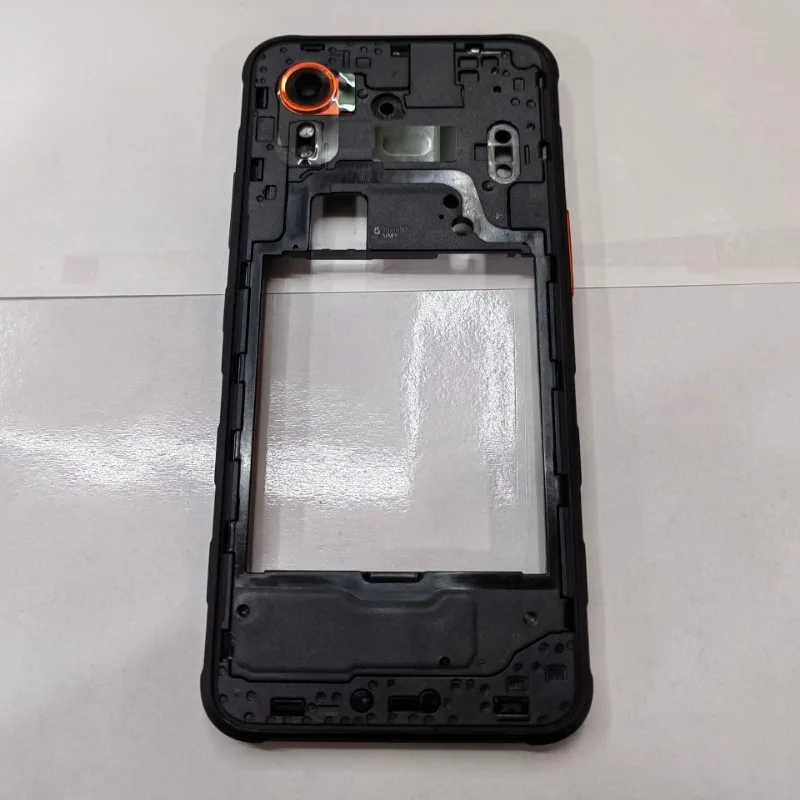 Phone Housing Middle Frame+Battery Back Cover Case Panel Replacement Parts for Samsung Galaxy XCover7 SM-G556B G556
