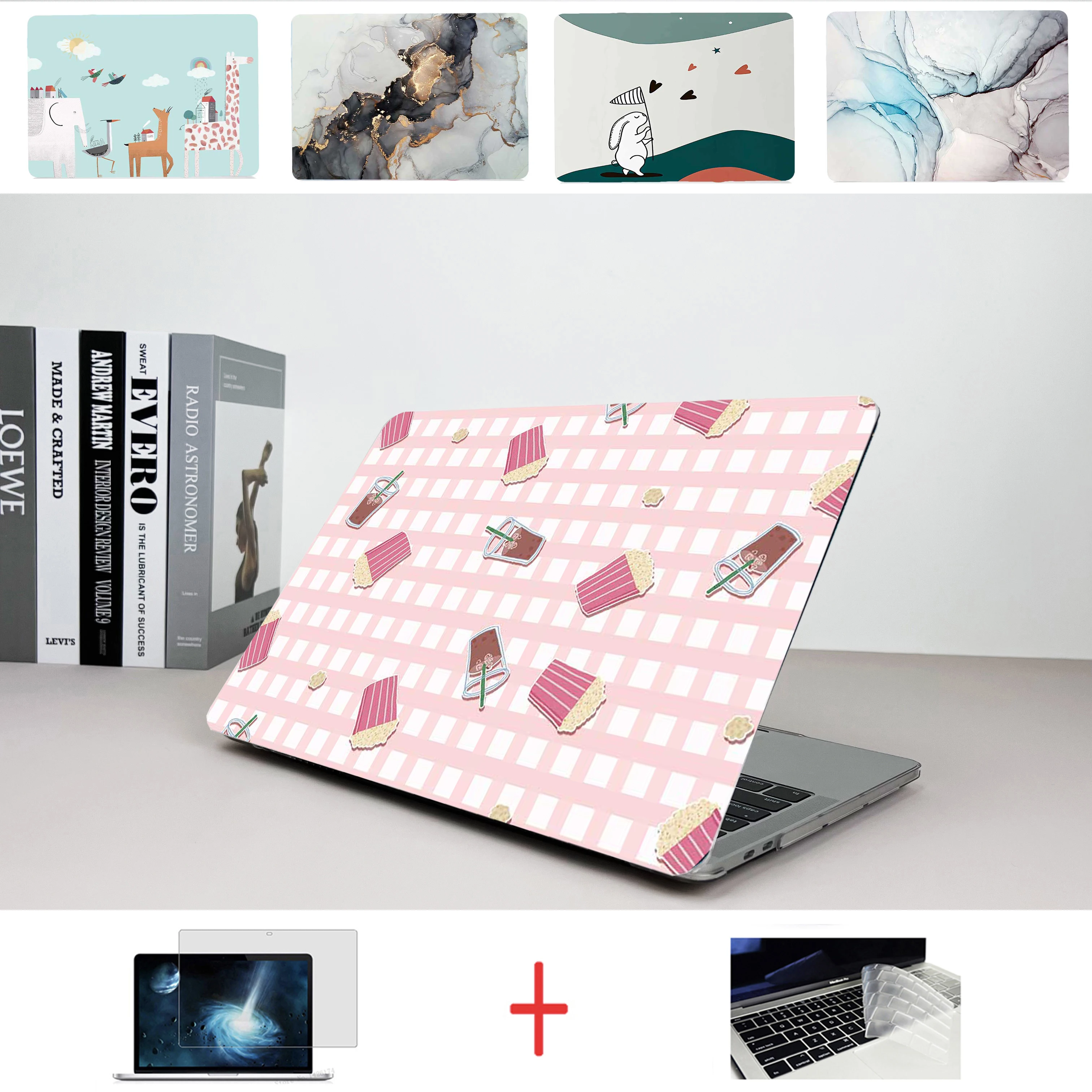 

Hot youth skin Laptop Case For Macbook Air 13 Pro M1 M2 15.3 14.2 16.2 inch Chip A2681A2179A2337A2338A2442A2289 Touch bar/ID