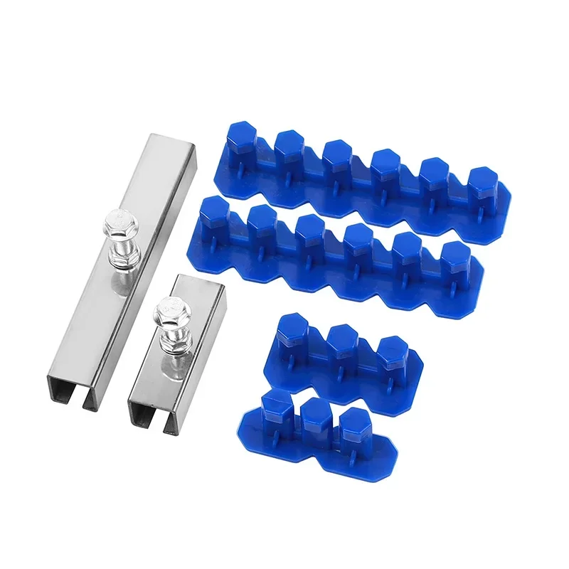 Car Dent Repair Tools Puller Removal Kit Slide Hammer Reverse Hammer Tool Body Suction Cup Adhesive Blue Glue Tabs