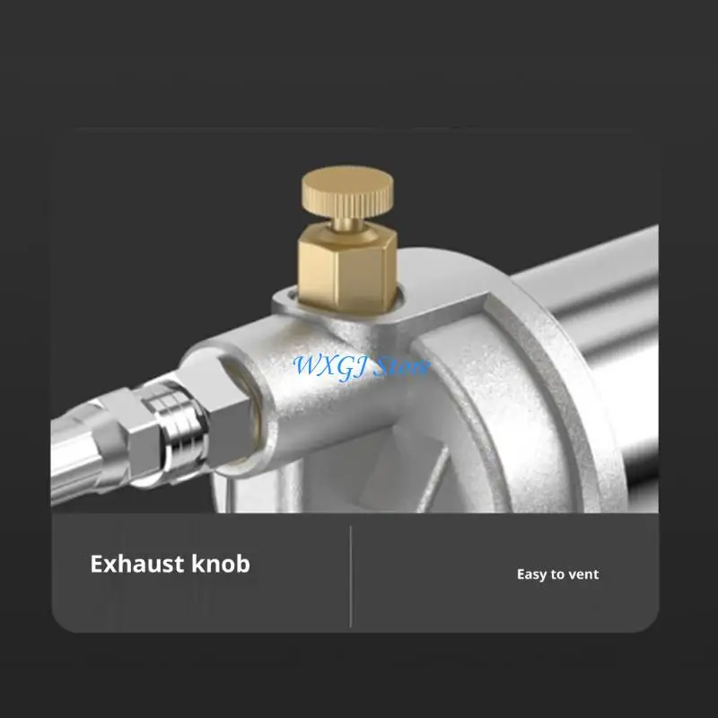 37JE Professional Electric Grease Guns Battery Power Source Aluminum Construction With 10000PSI High Pressure