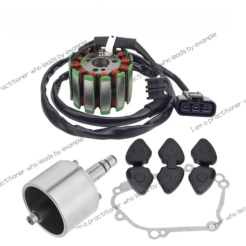 Motorcycle Stator Coil Generator Flywheel Rotor Gasket Seal For YAMAHA YZF-R1 04-08 FZ8 FZ8N FZ8S 11-13  FZ1-N FZ1-S FZ1 06-15