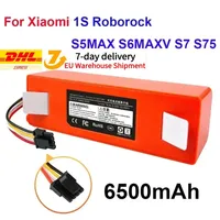 14.4V 6500mAh Replacement Battery for XiaoMi 1S Roborock S5MAX S6MAXV S7 S75 Sweeping Mopping Robot Vacuum Cleaner