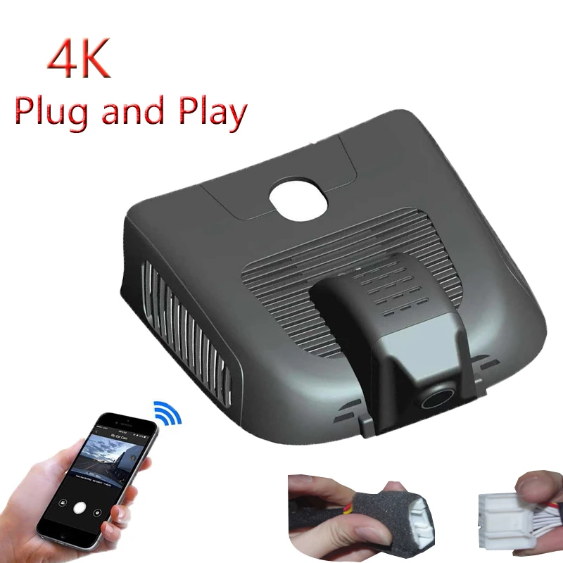 For Mercedes Benz AMG A200 A35 CLA35 2020 4K Plug And Play Car Wifi DVR Driving Video Recorder Dash Camera Black Box