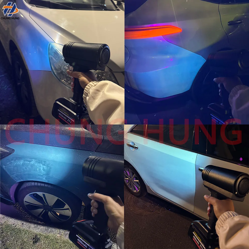 130W High-Power UV Lamp 365nm Automotive Detection Tool for Fluorescence Identification Appraisal And Curing