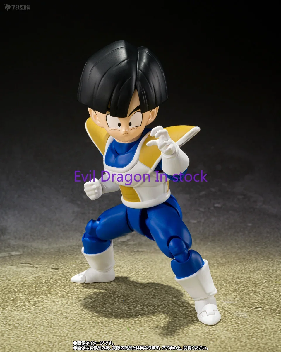 

In Stock 100% Original Bandai SH Figuarts SHF Dragon Ball Gohan Battle Suit Anime Action Figure Collectible Model Toy Figura