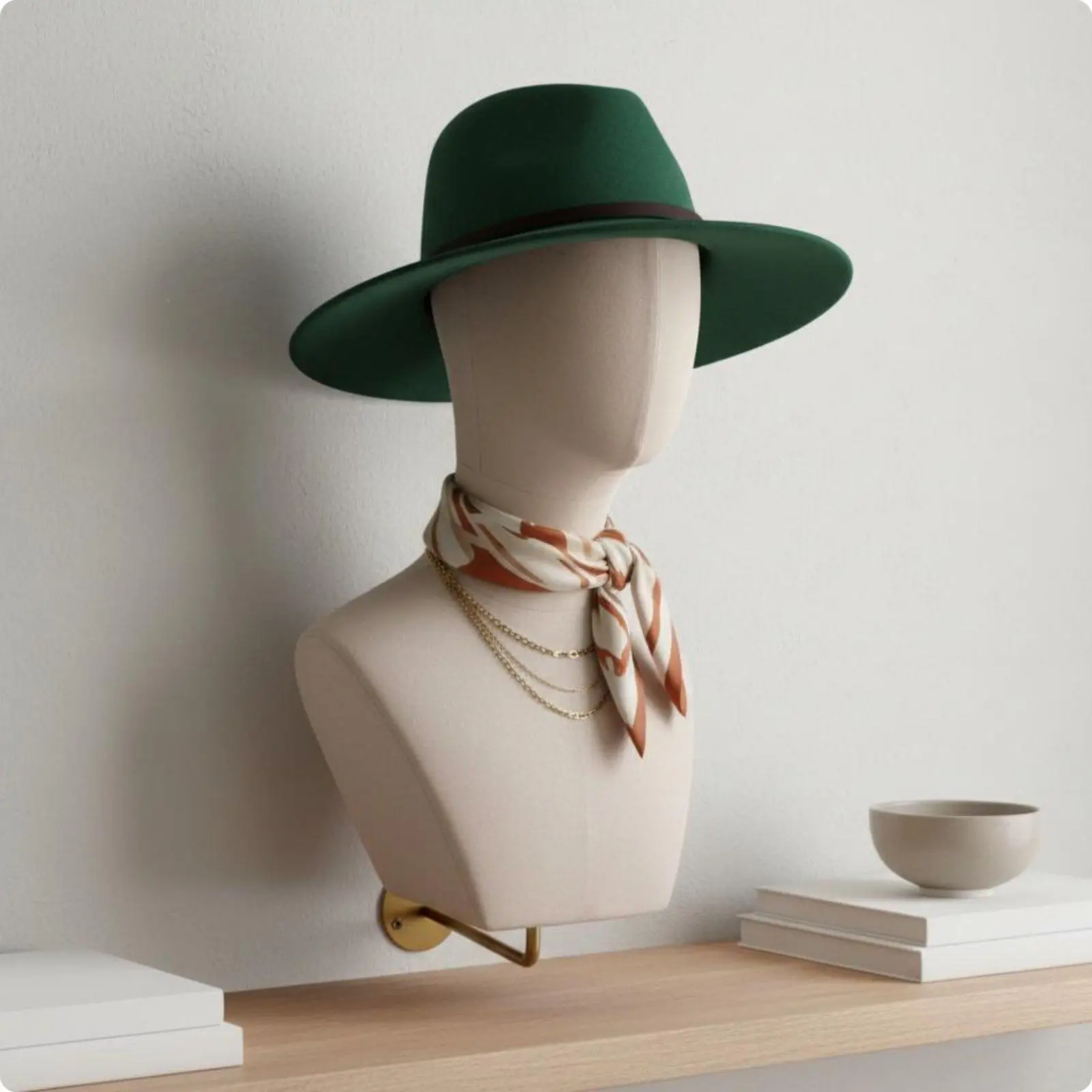 tete-de-mannequin-murale-ovale-recouverte-de-tissu-pour-l'affichage-de-perruques-chapeaux-et-accessoires
