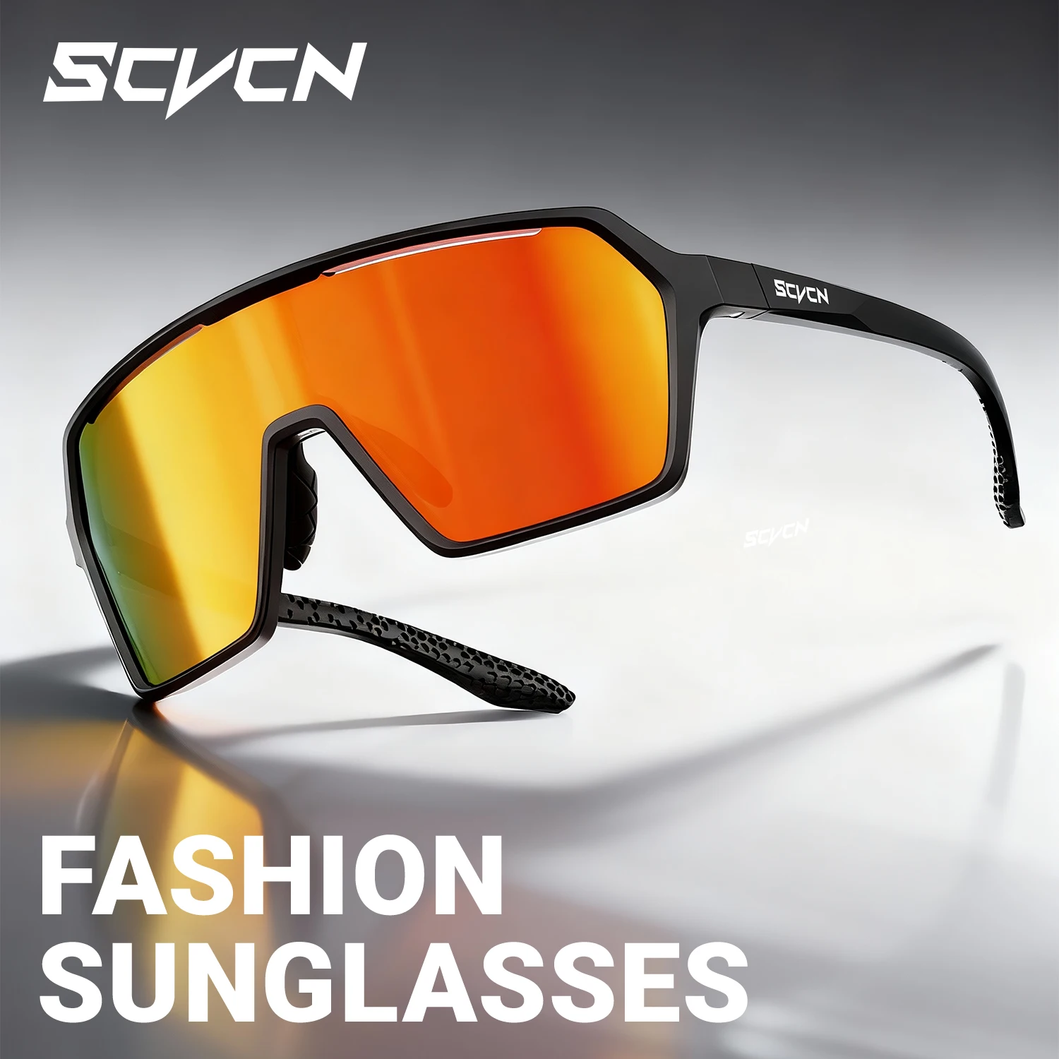 SCVCN Photochromic Sunglasses for Men Cycling Glasses UV400n Women Driving Glasses MTB Road Bike Sport Eyewear Running