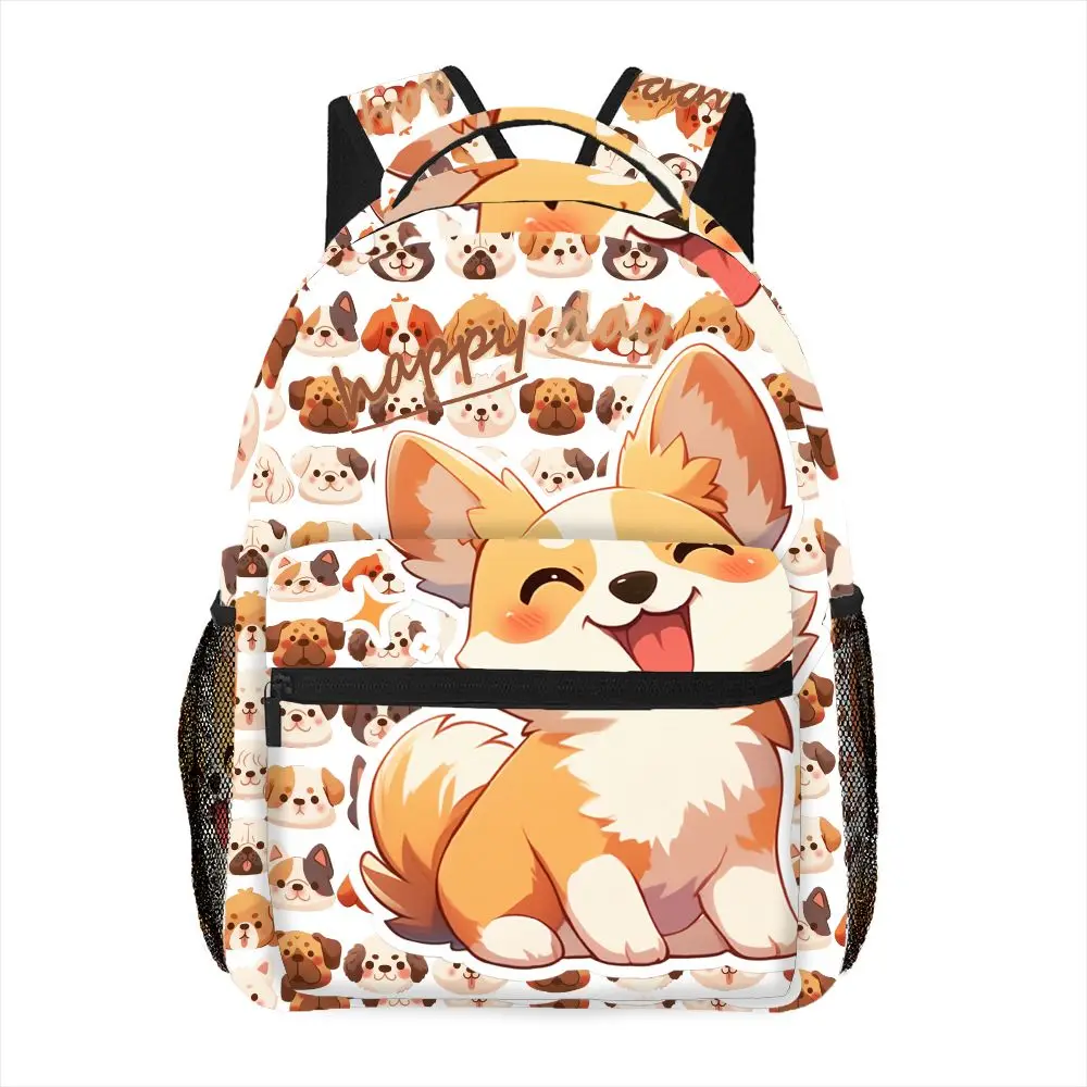 

1pc Shiba Inu healing smile Backpack High-Quality Cute Casual Gift Trendy Sports Daily Use Bag
