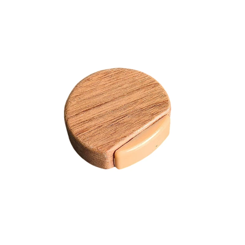 No-Drill Wooden Silent Door Stopper Wall Protector Fixed Bedroom Door And Anti-Collision Limit