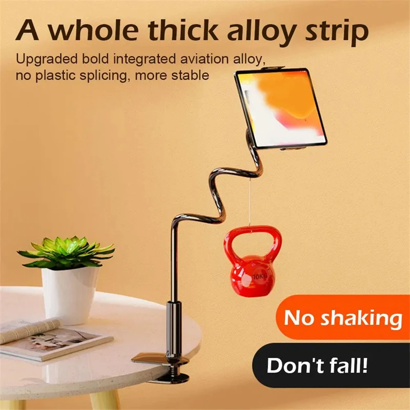 

Universal Tablet Phone Stand Holder Flexible Arm Bed Desk Table Clip Gooseneck Lazy Bracket Holder for Ipad Mini Pro Air Kindle